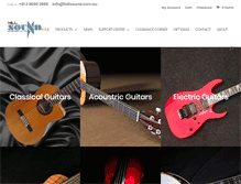 Tablet Screenshot of hillsound.com.au